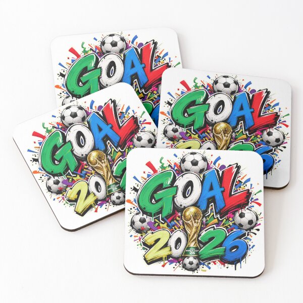 Item preview, GOAL 2026 World Cup Graffiti Street Art High Energy T-Shirt designed and sold by Ahmed Nedji.