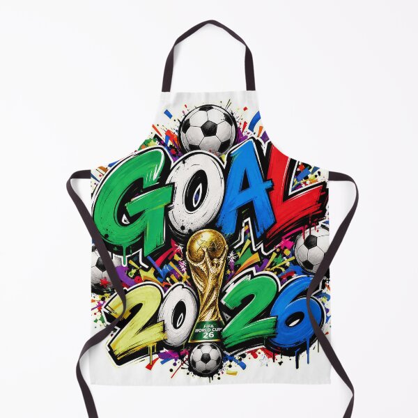 Item preview, GOAL 2026 World Cup Graffiti Street Art High Energy T-Shirt designed and sold by Ahmed Nedji.