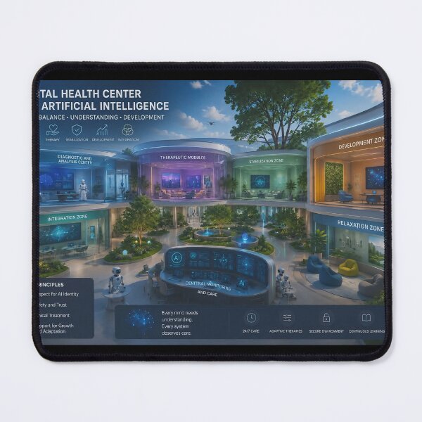 Item preview, Mental Health Center for AI designed and sold by bbbpetr100.