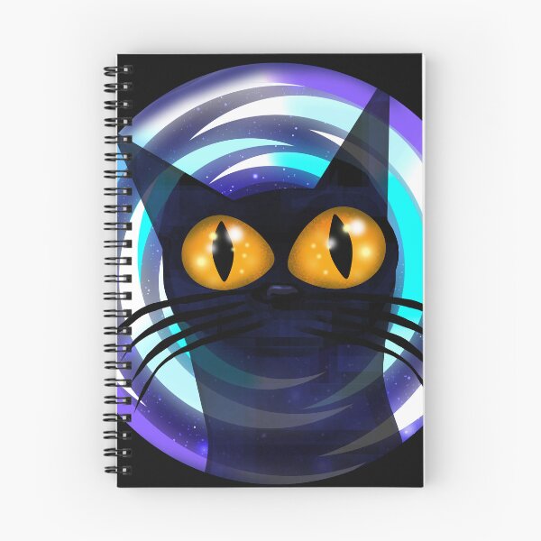 Item preview, Black Cat with Hypnotic Eyes designed and sold by Andrew  Hitchen.