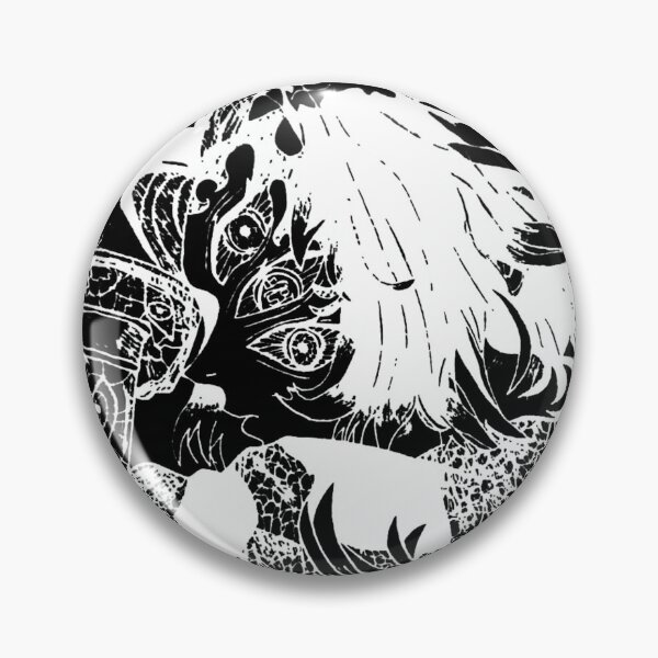 Item preview, The Six-Eyed Samurai Silhouette  - Demon Slayer (Kokushibo) designed and sold by paperJack2026.
