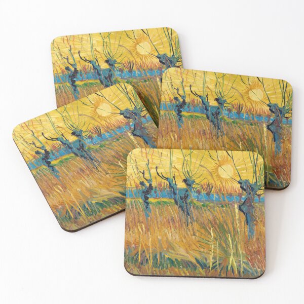 Item preview, Pollard Willows at Sunset Field designed and sold by artofuniverse.