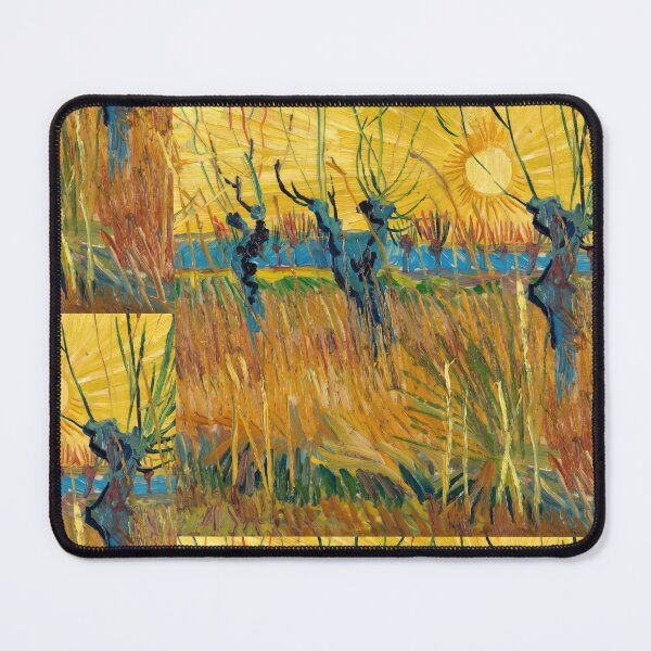 Item preview, Pollard Willows at Sunset Field designed and sold by artofuniverse.
