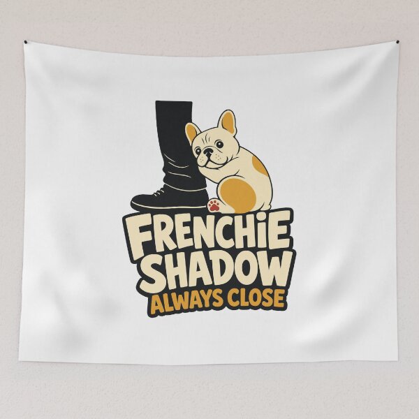 Item preview, Frenchie Shadow Always with me designed and sold by pirminio.