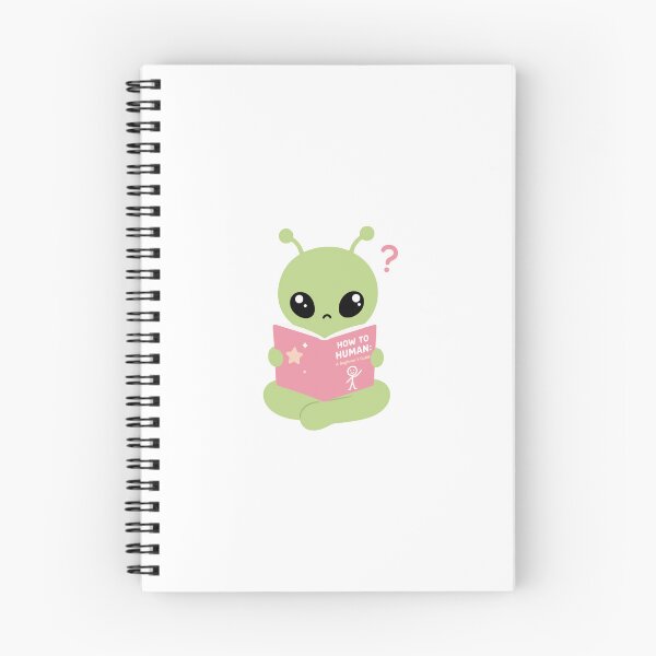 Item preview, How To Human: A Beginner's Guide — Funny Alien Trying To Fit In T-Shirt designed and sold by lenalenspod.