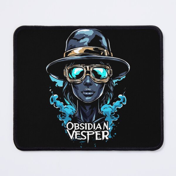 Item preview, Obsidian Vesper Female Classic - Premium Enamel Rebel Art_01 designed and sold by Shift-Bloom.