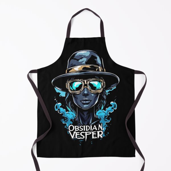 Item preview, Obsidian Vesper Female Classic - Premium Enamel Rebel Art_01 designed and sold by Shift-Bloom.