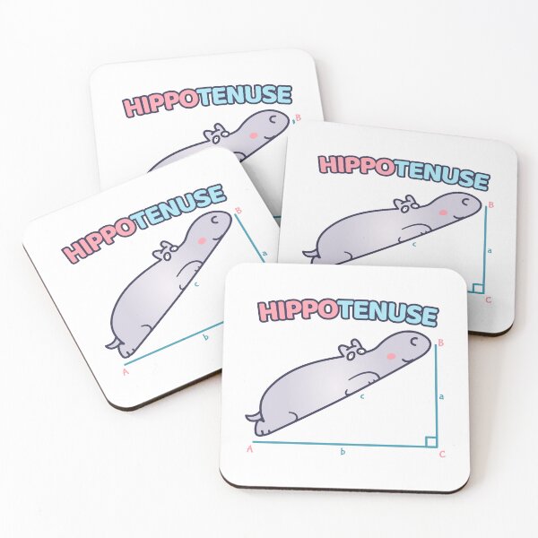 Item preview, Hippotenuse - Learning with the Hippo Factor! designed and sold by WurmWeb.DesignShop.