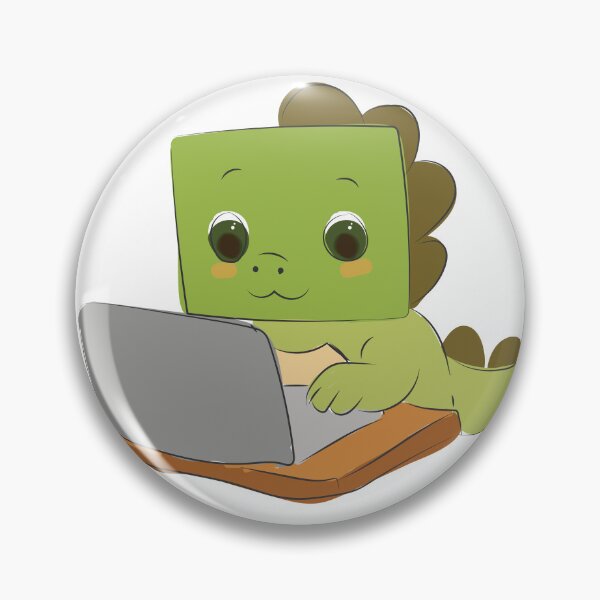 Item preview, Cute Dino Working Hard designed and sold by merona-design.