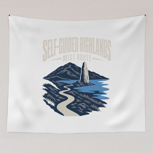 Item preview, Self-guided Highlands Mist Route Scotland designed and sold by pirminio.