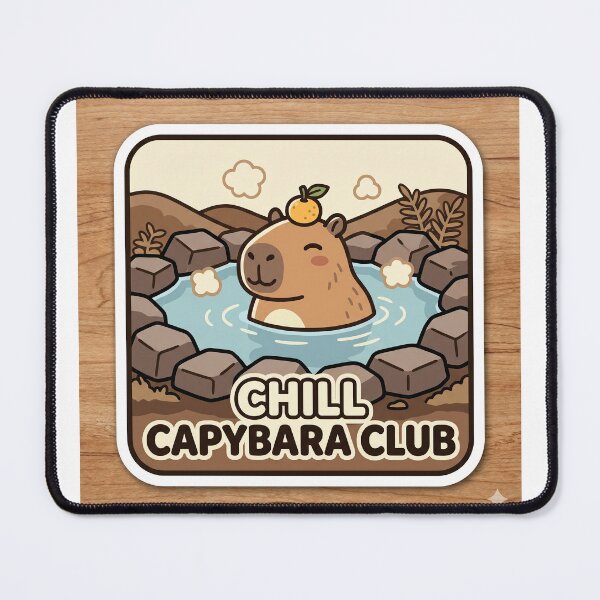 Item preview, Chill Capybara Club designed and sold by joanwatson45.