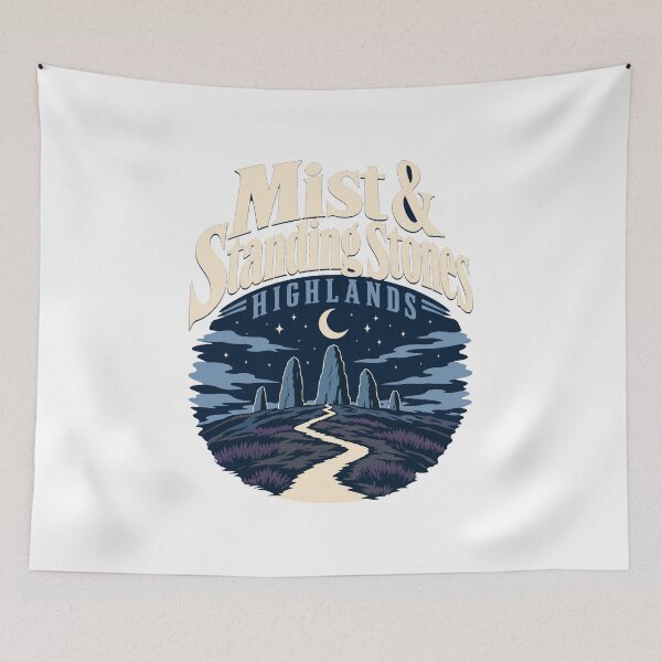 Item preview, Mist and Standing Stones Highlands Travel Adventure designed and sold by pirminio.