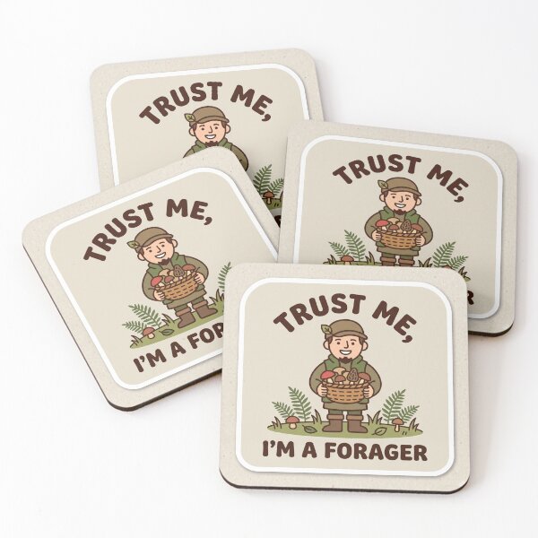 Item preview, Trust Me I’m A Forager – Funny Mushroom Cottagecore Nature Design designed and sold by joanwatson45.
