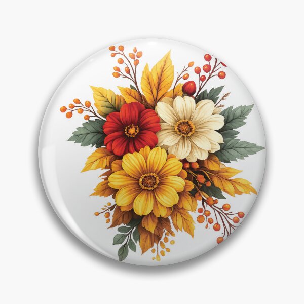 Item preview, Autumn Harvest Floral Bouquet designed and sold by myJPEG.