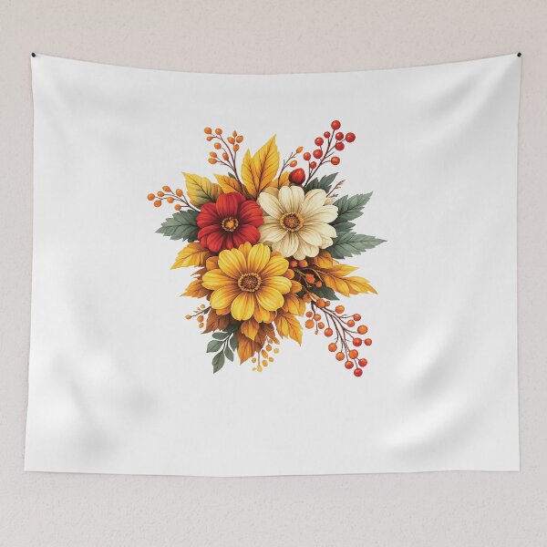 Item preview, Autumn Harvest Floral Bouquet designed and sold by myJPEG.
