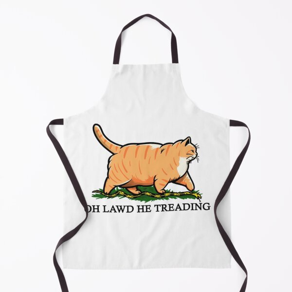 Item preview, Oh Lawd He Treadin Chonky Cat Snake Meme Classic T-Shirt designed and sold by Lilbahlil.