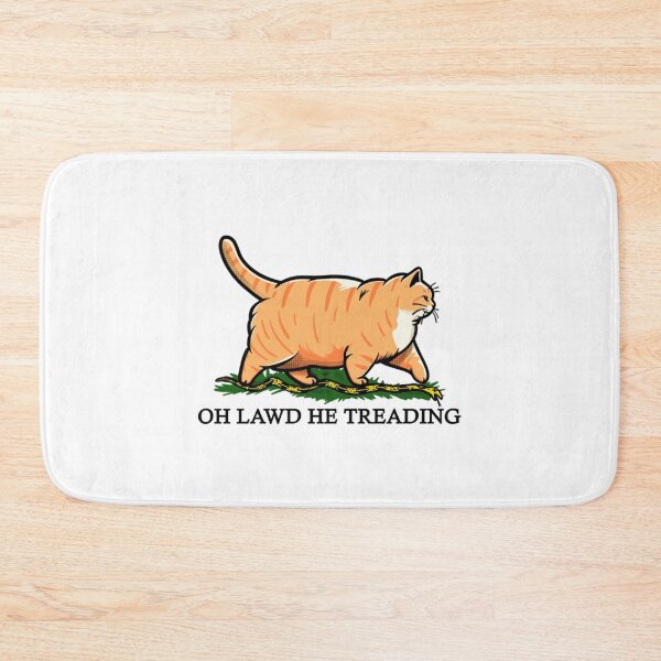 Item preview, Oh Lawd He Treadin Chonky Cat Snake Meme Classic T-Shirt designed and sold by Lilbahlil.