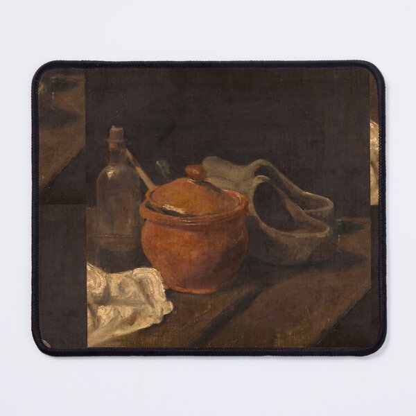 Item preview, Earthenware Pot and Bottle Still Life designed and sold by artofuniverse.