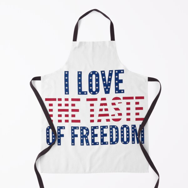 Item preview, Patriotic Fourth Of July I Love The Taste Of Freedom Text Design designed and sold by KrystinaGiGi.