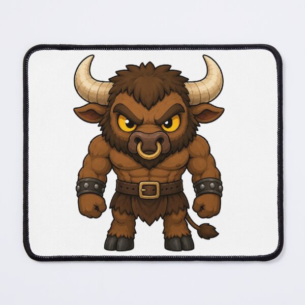 Item preview, Minotaur Mythology Mascot Design designed and sold by The Dark Files.