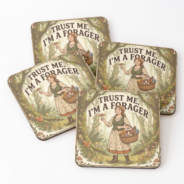 Item preview, Trust Me I’m A Forager – Funny Mushroom Cottagecore Nature Design designed and sold by joanwatson45.
