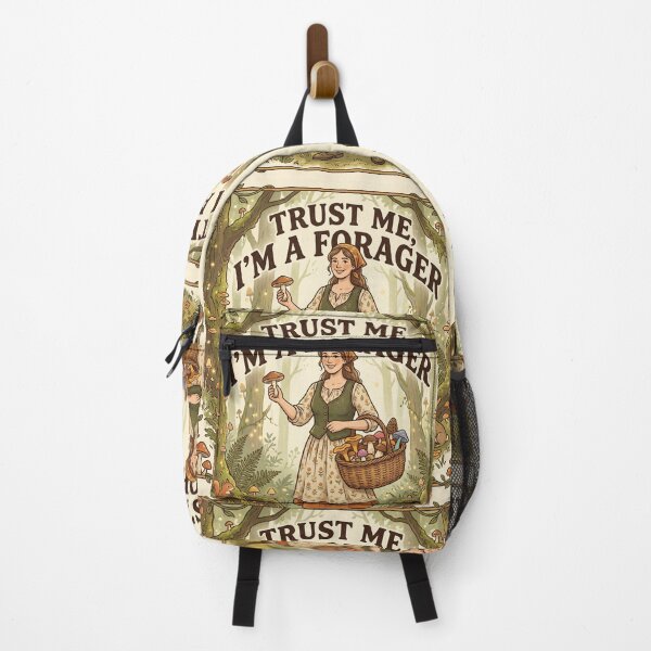 Item preview, Trust Me I’m A Forager – Funny Mushroom Cottagecore Nature Design designed and sold by joanwatson45.