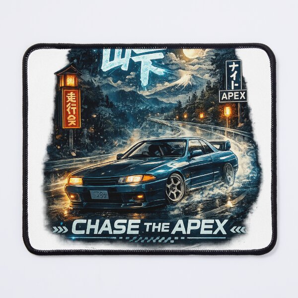 Item preview, JDM classic japanese sport car r32 blue designed and sold by Traceursniper.