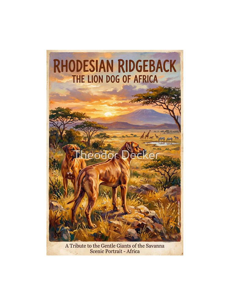 Thumbnail 4 of 4, iPhone Case, The Rhodesian Ridgeback designed and sold by Theodor Decker.