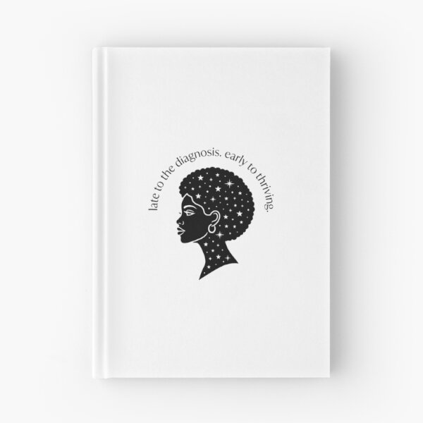 Item preview, Late to the Diagnosis Early to Thriving Woman Stars designed and sold by lenalenspod.
