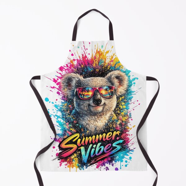 Item preview, Summer Vibes Koala – Cool Sunglasses Color Splash T-Shirt Design designed and sold by GooniSL.