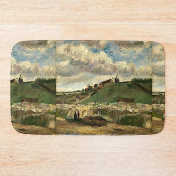 Item preview, Montmartre Hill With Windmill Landscape designed and sold by artofuniverse.