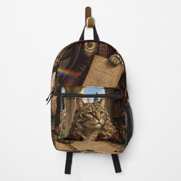 Item preview, Dreamscape Isaac Newton An Imagined Life of a Sleeping Gray Cat designed and sold by Mindworx21.