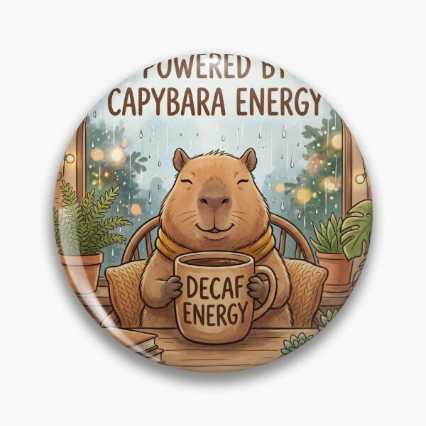 Item preview, Chill Capybara Club – Relaxed Cute Animal Meme Aesthetic Design designed and sold by joanwatson45.