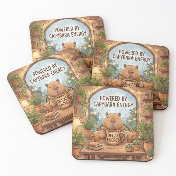 Item preview, Chill Capybara Club – Relaxed Cute Animal Meme Aesthetic Design designed and sold by joanwatson45.