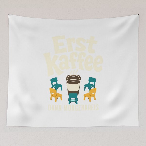 Item preview, First coffee, then morning circle, daycare teachers designed and sold by pirminio.