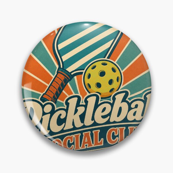 Item preview, Pickleball Social Club - Retro Sport Trend designed and sold by Ahmed Nedji.