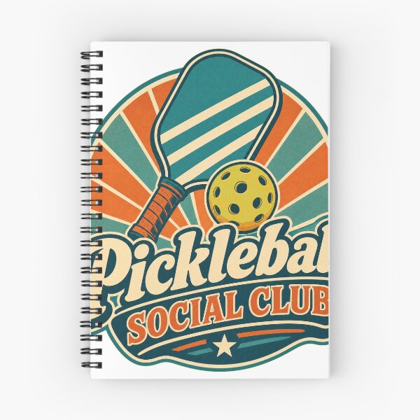 Item preview, Pickleball Social Club - Retro Sport Trend designed and sold by Ahmed Nedji.