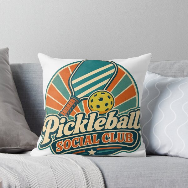 Item preview, Pickleball Social Club - Retro Sport Trend designed and sold by Ahmed Nedji.