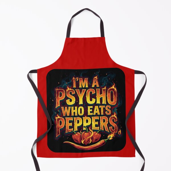 Item preview, I'm a psycho who eats peppers_V1B designed and sold by ART-OF-ORION.