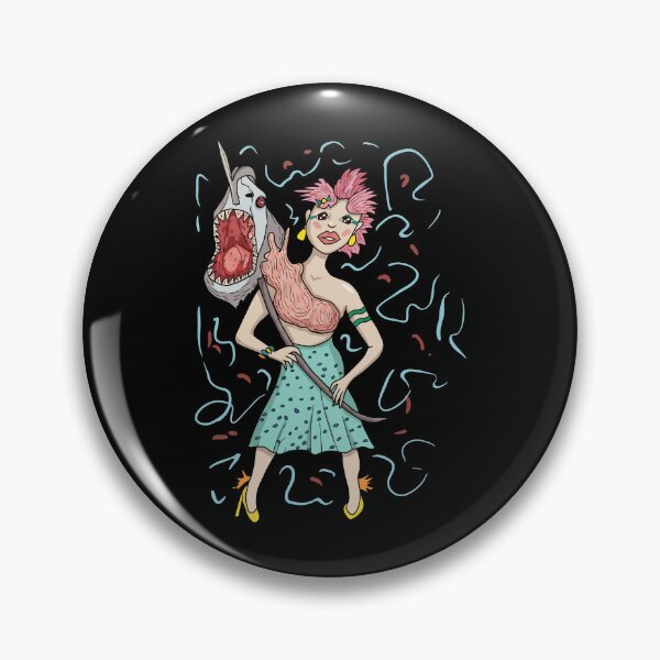 Item preview, The Sea-Punk Siren & Her Shark Harpoon designed and sold by SoftArtifact.