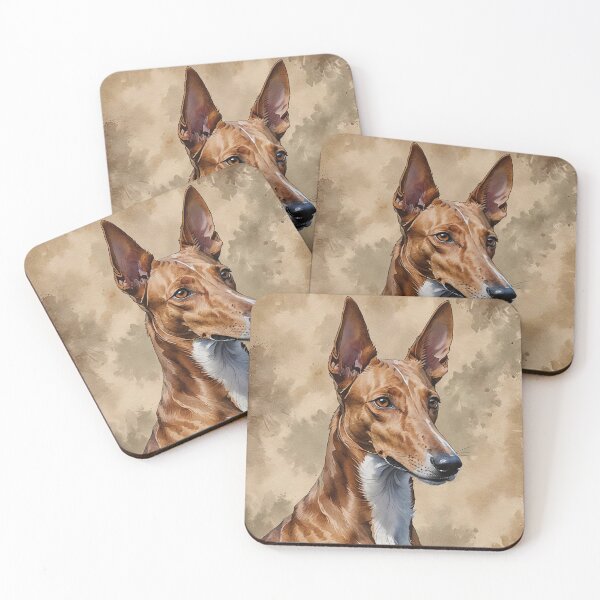 Item preview, Podenco Andaluz Watercolor Dog Art designed and sold by MaverlyShop.