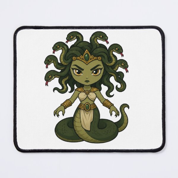 Item preview, Gorgon Mythology Mascot Design designed and sold by The Dark Files.