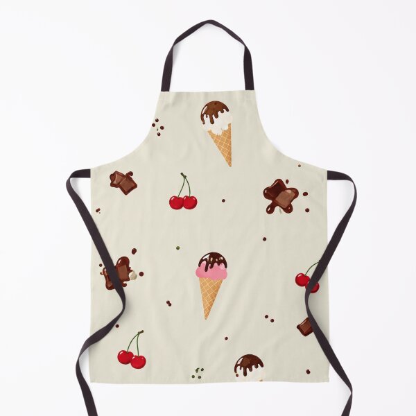 Item preview, Cute Ice Cream Pattern | Sweet Summer Aesthetic | Pastel Dessert Offset Art designed and sold by KAIGEN7.