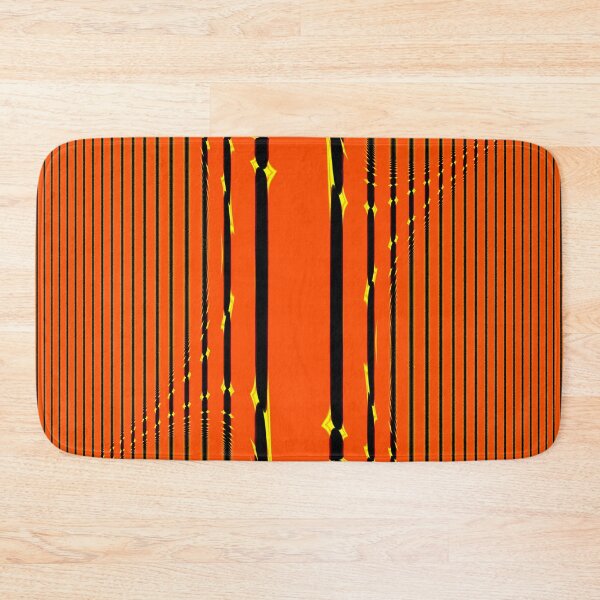 Item preview, Abstract Pattern "The Orange Star" designed and sold by Gluecknika.