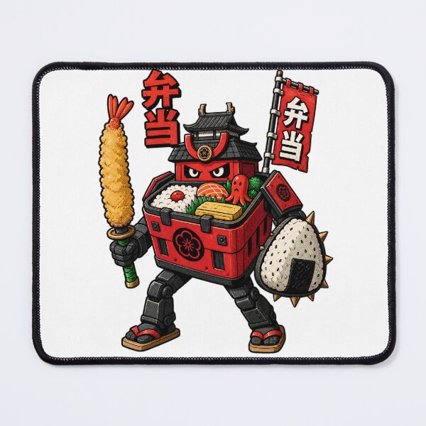 Item preview, Samurai Bento Robot Mecha Japanese Food designed and sold by Studio Cozy.