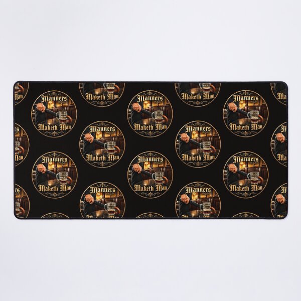 Item preview, Manners Maketh Man designed and sold by Popcorn Odyssey.