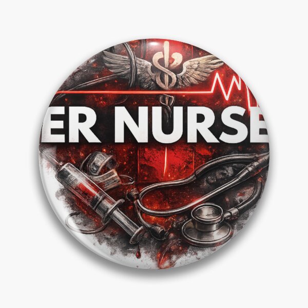 Item preview, ER Nurse Elite | Heartbeat of Emergency Care designed and sold by Sticleg.