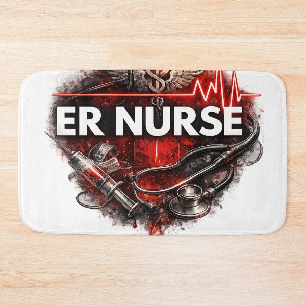 Item preview, ER Nurse Elite | Heartbeat of Emergency Care designed and sold by Sticleg.