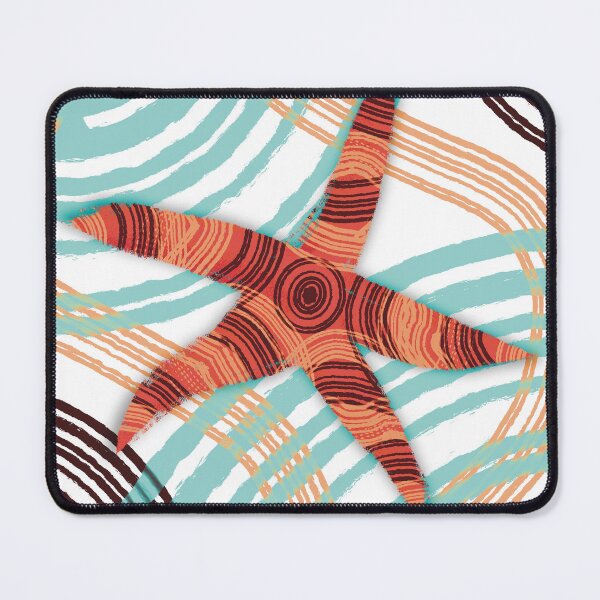 Item preview, Kawaii Starfish Ocean Pattern designed and sold by Pryhozha.