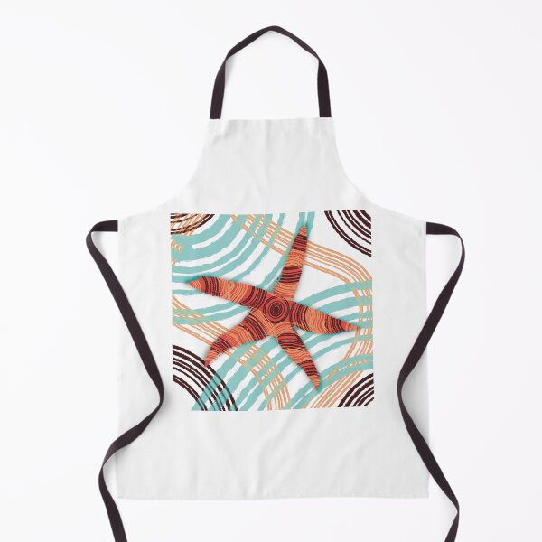 Item preview, Kawaii Starfish Ocean Pattern designed and sold by Pryhozha.